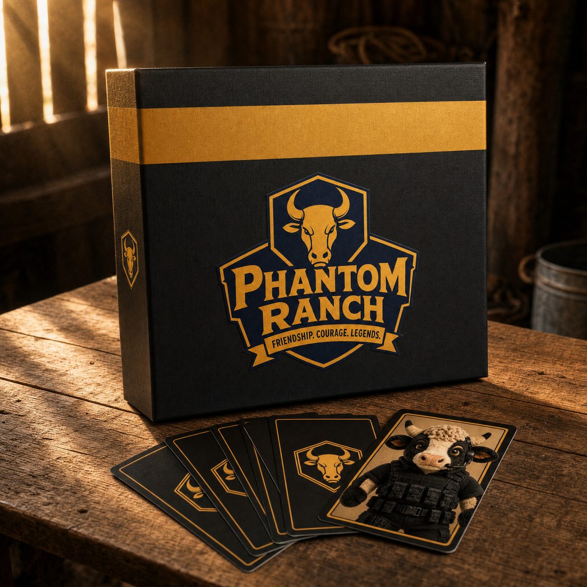 The Phantom Ranch board game