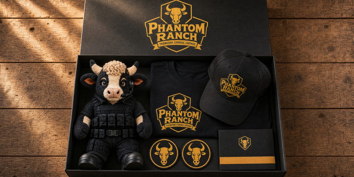Recruit Kit box with Bruno plush, tee, cap and patches