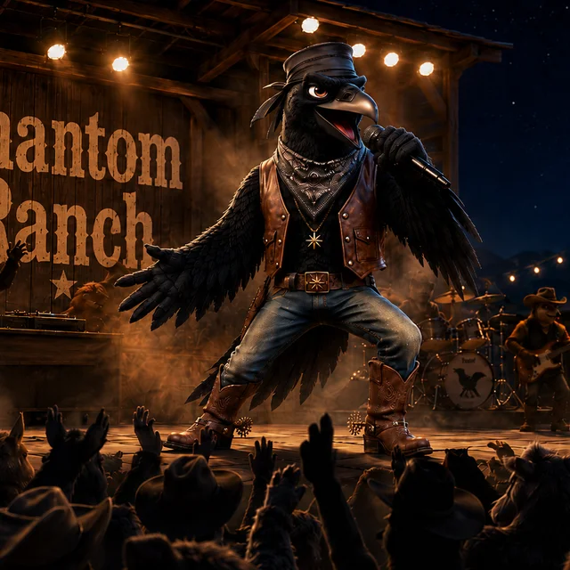 Phantom Ranch single cover art